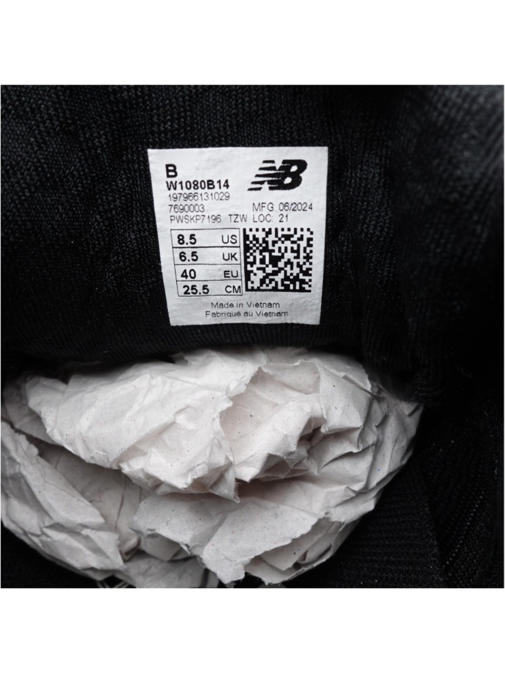 NEW Women's New Balance Fresh Foam X 1080v14 Running Shoes W1080B14 Black - Picture 10 of 10